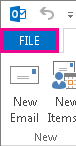 click on file.